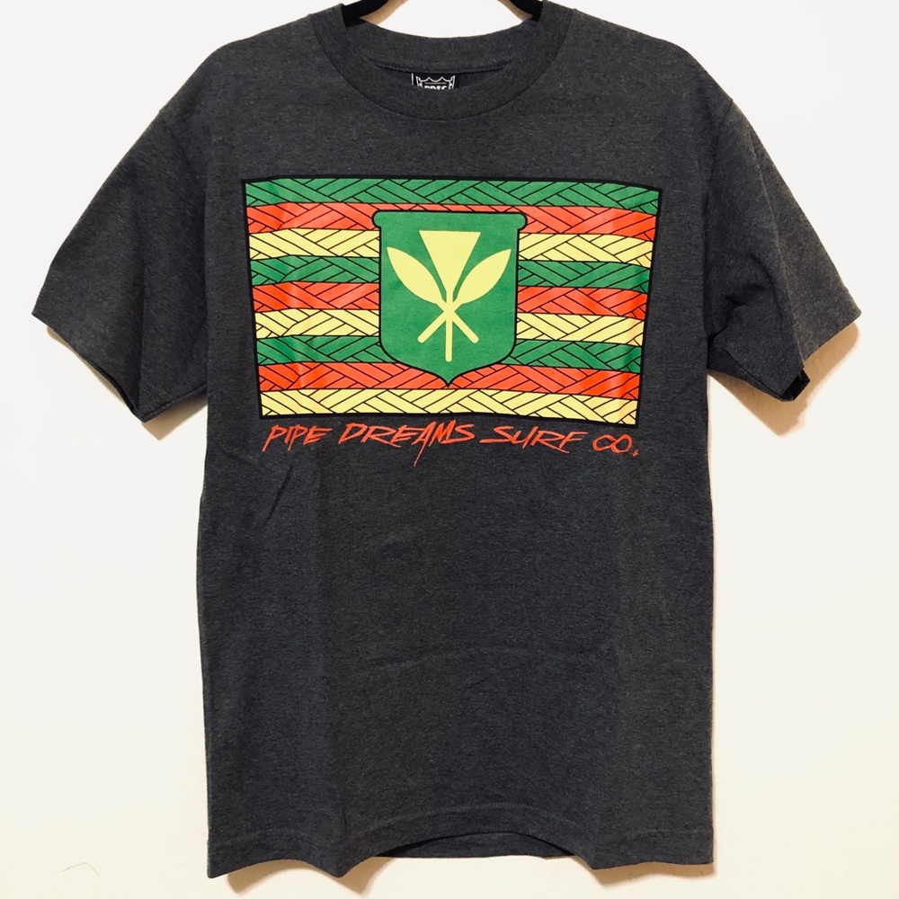 Pipe Dreams Surf Co T-Shirt - Charcoal - M